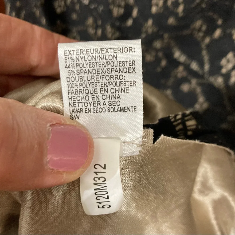Tahari dry clean